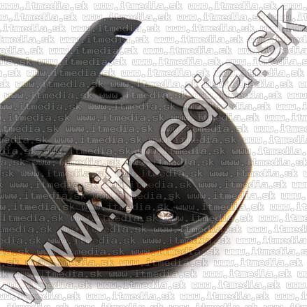 Image of Omega Optical Mouse for Notebooks USB (OM 262) *Black+Orange* (IT11293)